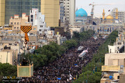 राष्ट्रपति की शवयात्रा का जुलूस,ईरान के हक़ में दुनिया के लिए एक पैग़ाम