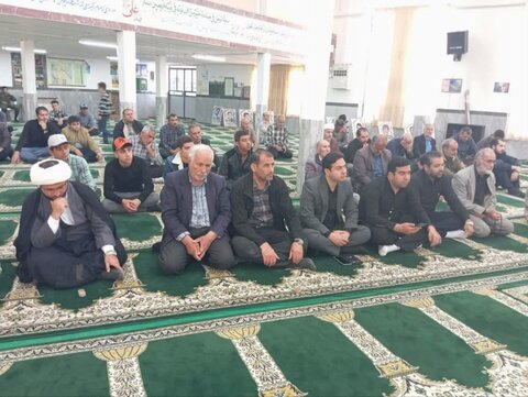 تصاویر/مراسم گرامیداشت شهادت حجت الاسلام و المسلمین رئیسی در «دزج»