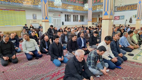 تصاویر/ اقامه نماز جمعه شهرستان ترکمنچای