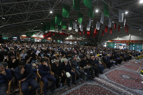 مراسم گرامیداشت شهدای خدمت در گلستان شهدای اصفهان
