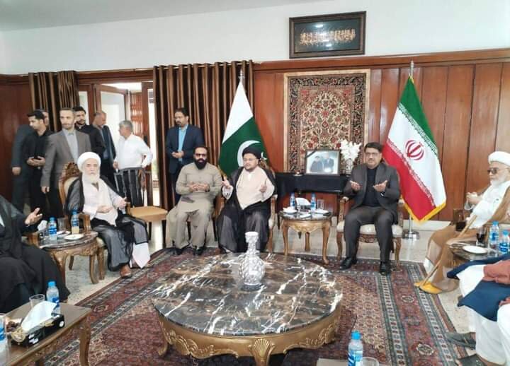 بزرگ عالم دین علامہ شیخ سلیم کی ایرانی قونصل خانہ آمد، عظیم صدر کی شہادت پر تعزیت