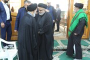 المجلس الأعلى الإسلامي العراقي في النجف يُقيم مجلس قراءة الفاتحة للسيد رئيسي ورفاقه + صور
