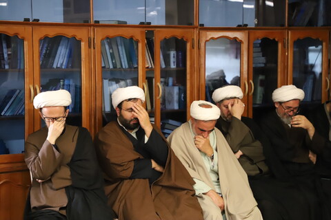 تصاویر/ مراسم بزرگداشت شهدای خدمت در مدرسه علمیه ولیعصر(عج) تبریز