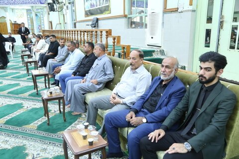 مراسم بزرگداشت شهادت رئیس جمهور ایران در نجف برگزار شد