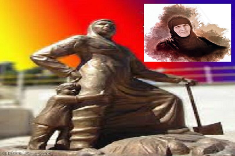 تجلیل امام جمعه کرمانشاه از «شیر زن گیلانغربی»