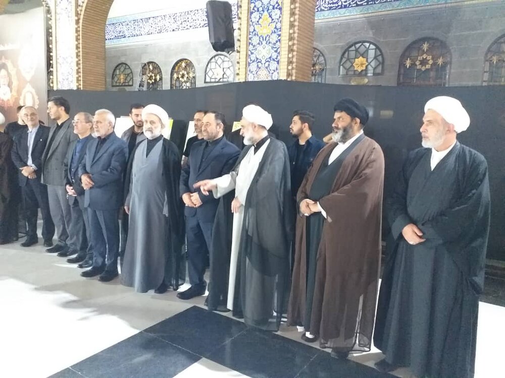حرم حضرت زینب (س) میں شہدائے خدمت کی یاد میں مجلسِ ترحیم؛ ایم ڈبلیو ایم کے رہنما کی شرکت