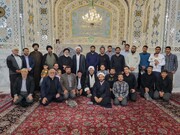 تصاویر/ اردوی زیارتی طلاب مدرسه علمیه شفیعیه در مشهد مقدس