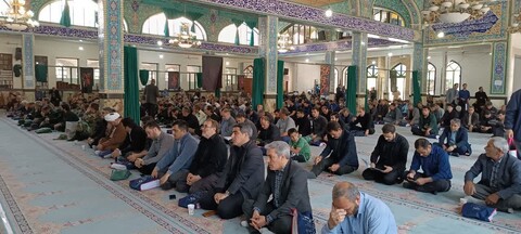 تصاویر/ مراسم گرامیداشت شهدای خدمت در مسجد جامع میانه