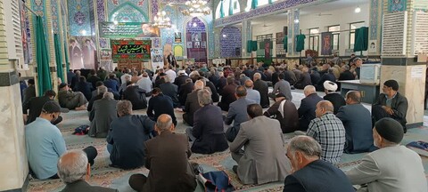 تصاویر/ مراسم گرامیداشت شهدای خدمت در مسجد جامع میانه