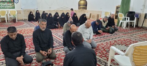 تصاویر/برگزاری مراسم عزاداری خادمیاران رضوی در آستان قدس اراک در پی شهادت رئیس جمهور شهید و همراهانش