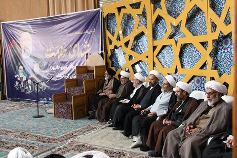 تصاویر/ مراسم گرامیداشت هفتمین روز شهادت «شهدای خدمت» در حوزه علمیه کرمانشاه
