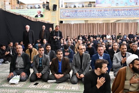تصاویر/ مراسم شهدای خدمت درمسجد دانشگاه تبریز