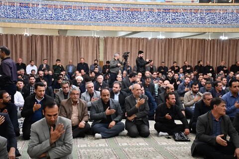 تصاویر/ مراسم شهدای خدمت درمسجد دانشگاه تبریز