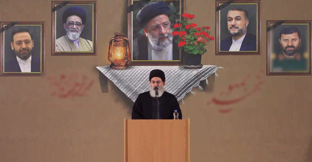 بالفيديو/ السيد هاشم الحيدري: دم الشهيد رئيسي أكثر تأثيرا من الرئيس رئيسي بالفيديو/ السيد هاشم الحيدري: دم الشهيد رئيسي أكثر تأثيرا من الرئيس رئيسي