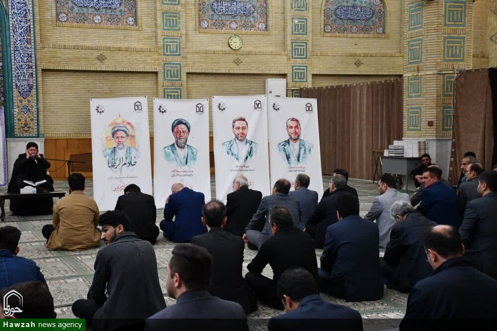 تصاویر/ مراسم شهدای خدمت در مسجد دانشگاه تبریز