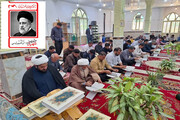 برگزاری محفل اُنس با قرآن و گرامیداشت شهدا در بخش کوزران کرمانشاه