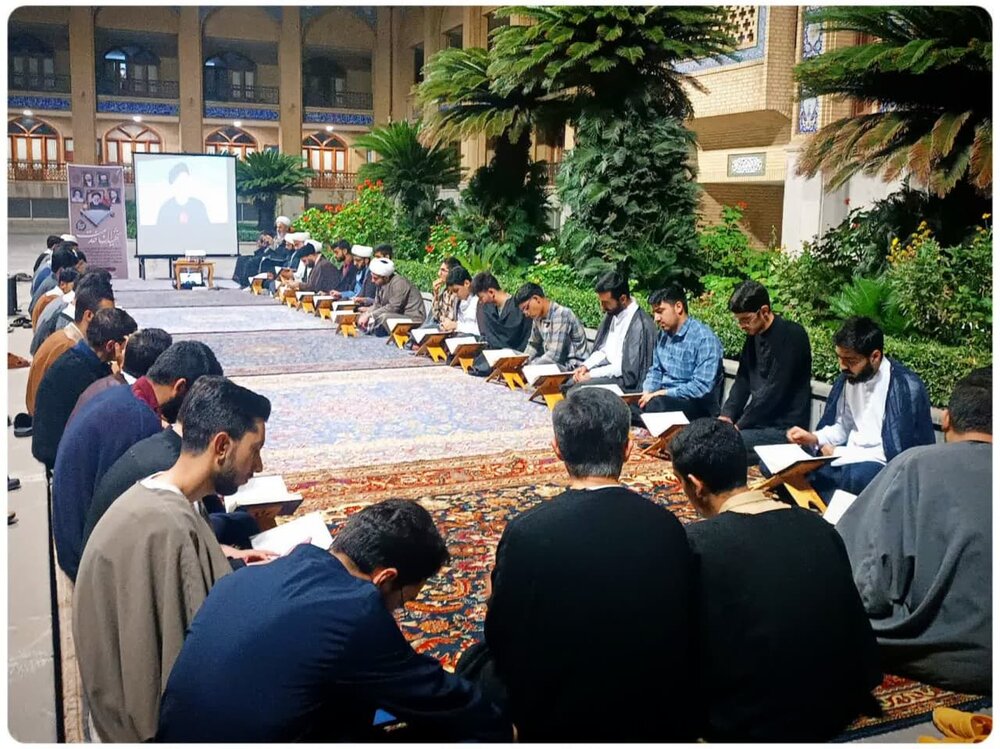 تصاویر/ مراسم هفتمین روز شهادت شهدای خدمت در مدرسه علمیه امام خمینی(ره) گرگان