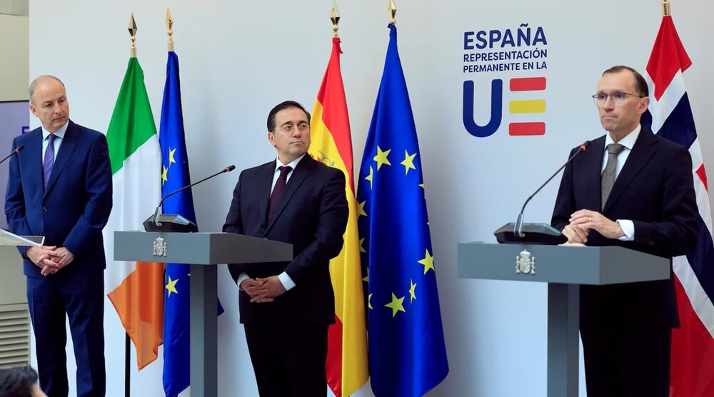 اسپین، آئرلینڈ اور ناروے نے فلسطین کو ایک آزاد ملک کے طور پر تسلیم کر لیا