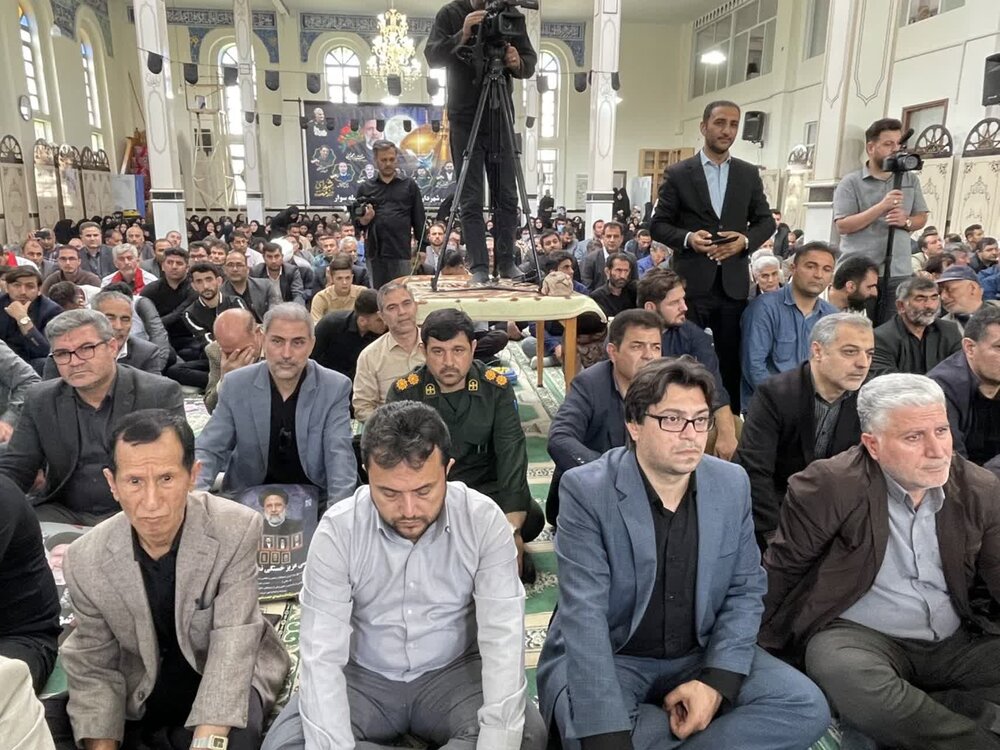 تصاویر/ مراسم گرامیداشت رئیس جمهور شهید در بیله سوار