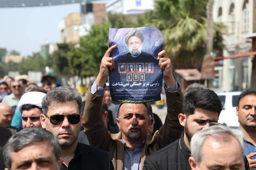 تصاویر/ مراسم گرامیداشت رئیس جمهور شهید در بیله سوار