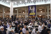 بالصور/ إقامة حفل تأبيني في قم لوالدة الأمين العام لحزب الله اللبناني