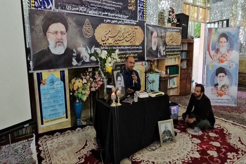 گرامیداشت هفتمین روز شهادت «شهدای خدمت» در امامزاده باباولیالدین(ع) شهرستان صحنه+ عکس