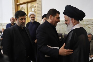 تصاویر/ مراسم بزرگداشت شهدای خدمت از سوی نهادهای عالی حوزوی