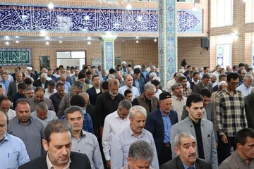 تصاویر/ اقامه نماز جمعه شهرستان نقده