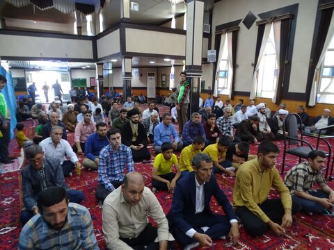 تصاویر/ آیین عبادی سیاسی نماز جمعه چهار برج