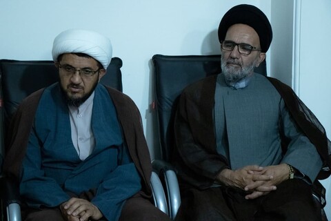 إقامة حفل تأبيني في مكتب آية الله العظمى نوري الهمداني للرئيس رئيسي ومرافقيه