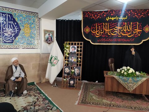 تصاویر/ مراسم بزرگداشت شهدای خدمت در مدسه علمیه الزهرا (س) ارومیه