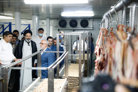 تصاویر/ بازدید سرپرست حجاج ایرانی از آشپزخانه iهای دخیل و زِین در مدینه