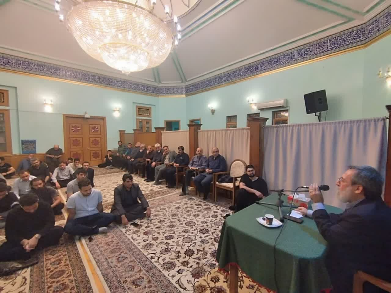 آیین گرامیداشت شهدای خدمت در مسجد خاتم الانبیا(ص) مسکو