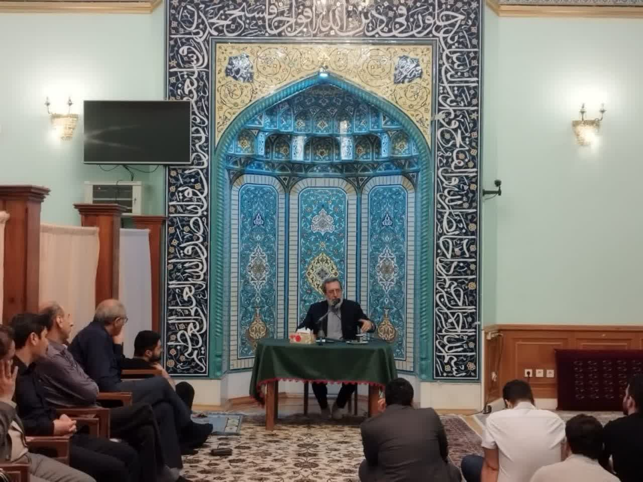 آیین گرامیداشت شهدای خدمت در مسجد خاتم الانبیا(ص) مسکو