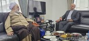 अल मुस्तफ़ा इंटरनेशनल यूनिवर्सिटी के प्रतिनिधिमंडल की  तंजानिया में ईरान के राजदूत से मुलाकात 