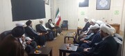 دیدار قائم مقام مدیر حوزه‌های علمیه در امور استان ها با آیت الله جزایری