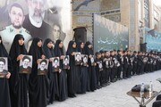 تصاویر/ مراسم گرامیداشت « شهدای خدمت » و « شهید مدافع امنیت » در کرمانشاه