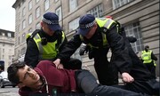 ब्रिटिश की राजधानी में फ़िलिस्तीनी समर्थकों की गिरफ़्तारी जारी