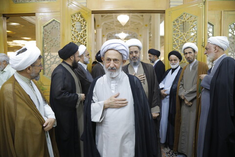 تصاویر / مراسم بزرگداشت حضرت امام خمینی (ره) در قم از طرف مقام معظم رهبری