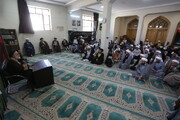 تصاویر/ مراسم گرامیداشت رحلت حضرت امام خمینی(ره) در مدرسه علمیه صدر بازار اصفهان
