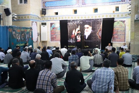 تصاویر/ مراسم سالروز ارتحال امام در عالیشهر