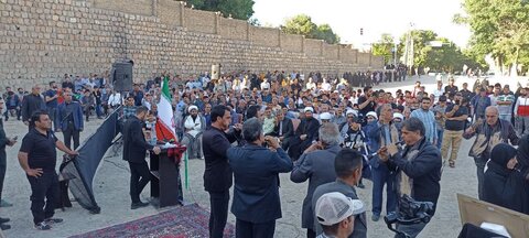 تصاویر آئین سوگواری مورخوانی سالروز ارتحال امام خمینی (ره) در نورآباد
