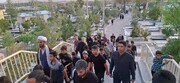 حضور دانش آموزان و فعالان مسجد صاحب الزمان (عج)بندرعباس بر مزار شهید سلیمانی+ عکس