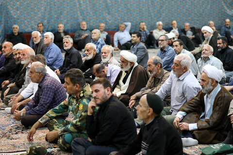 تصاویر/ مراسم گرامیداشت ۱۴ و ۱۵ خرداد و یادبود شهیدان خدمت در قزوین