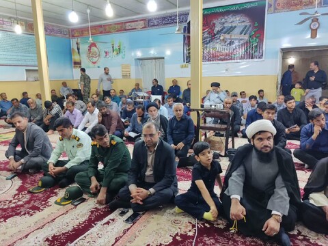 تصاویر/ مراسم ارتحال امام و قیام ۱۵ خرداد در کاکی