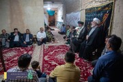 دیدار تولیت آستان مقدس مسجد جمکران با خانواده شهید قیام ۱۵ خرداد