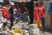غزہ میں 10 میں سے 9 بچے انتہائی غذائی قلت کا شکار ہیں: یونیسیف