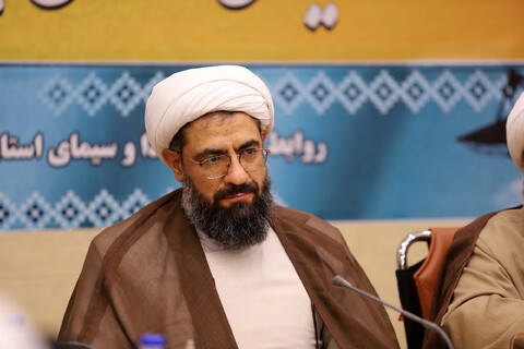 تصاویر / نشست مشترک ائمه جمعه استان با مدیران صدا و سیمای استان همدان