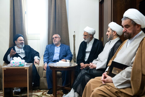 تصاویر/ دیدار مسئولان حوزه حج و زیارت با نمایندگان دفاتر مراجع عظام تقلید