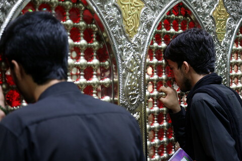 تصاویر/ مراسم عزاداری شهادت امام جواد علیه السلام در حرم مطهر حضرت موسی مبرقع